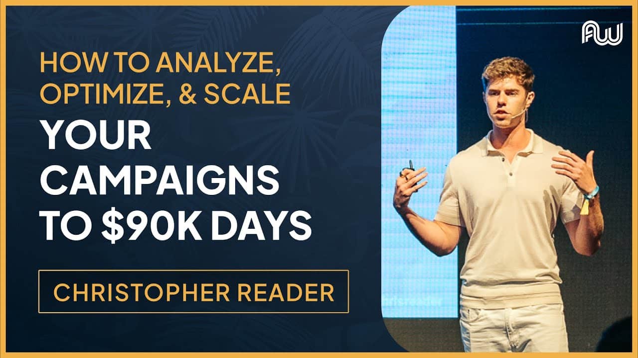 32 How to Analyze Optimize Scale Your Campaigns to 90K Days AW Asia 2022