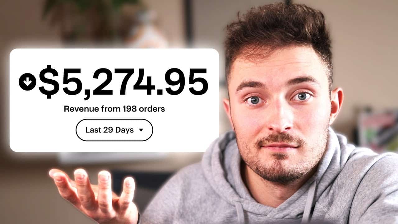 8 Etsy Print on Demand 7 Week Results 0 100k EP.5