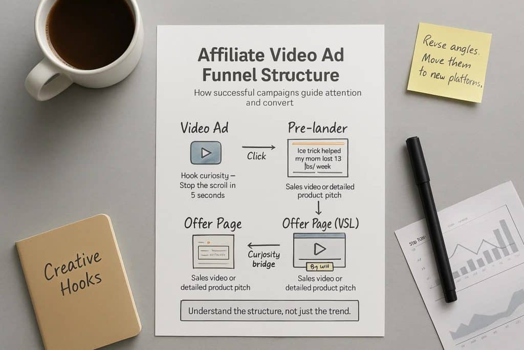 Cấu trúc tạo chiến dịch quảng cáo video lợi nhuận trong affiliate marketing 