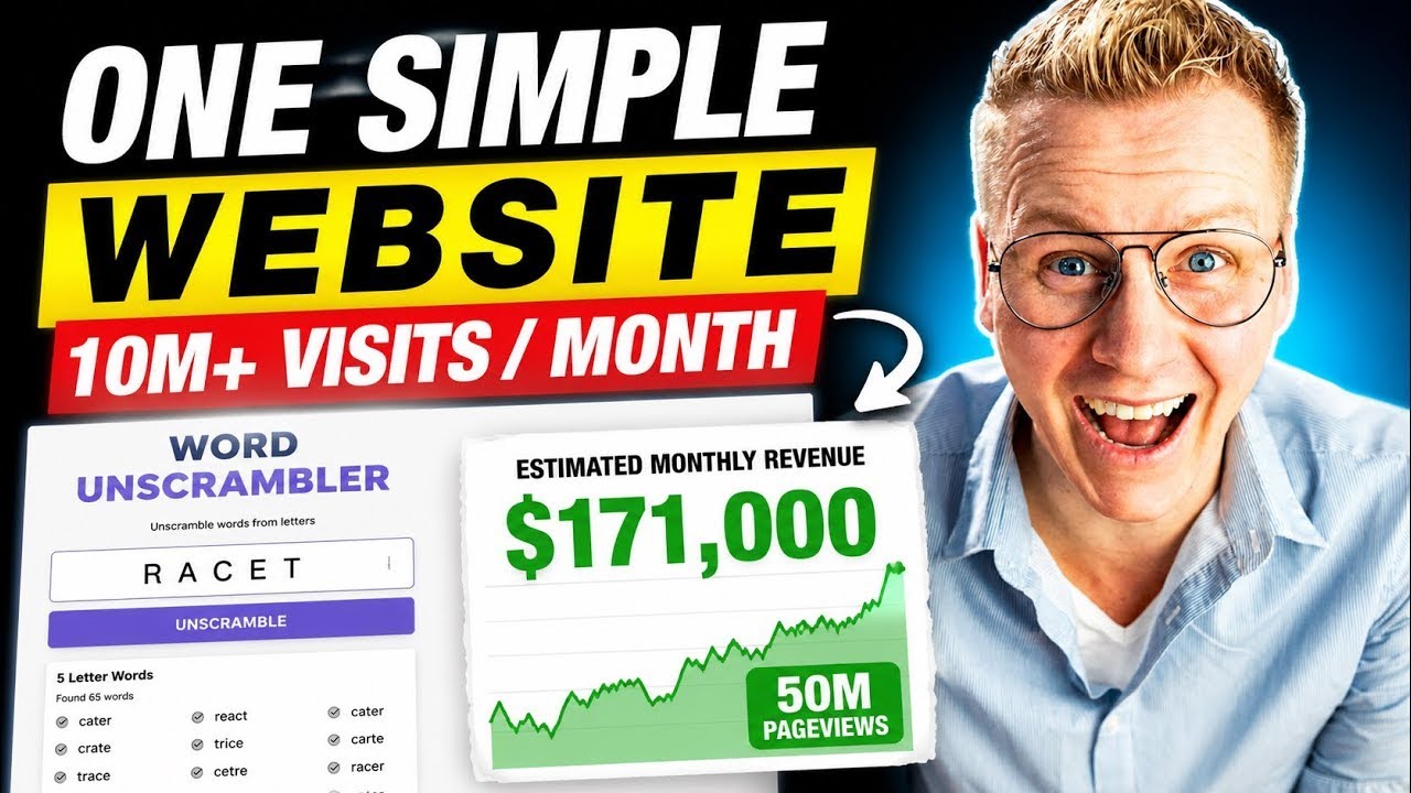 Cách kiếm tiền bằng Clone các ý tưởng website triệu đô | Với AI 12 Clone This 6M Website With No Coding Skills