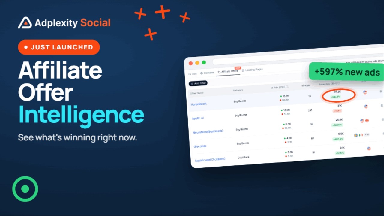 We Just Launched Affiliate Offer Intelligence (See What's Winning Now)