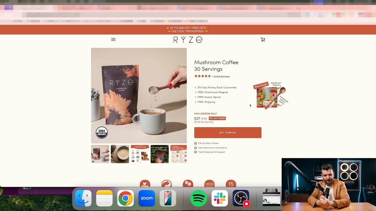 Phân tích RYZE: Chiến lược Dropshipping đạt hơn $10 triệu doanh thu/tháng 12 How This Genius Shopify Brand Makes Over $10,000,000/Month