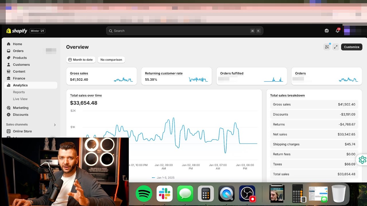 POV: you're 72 hours into 2025 and already made $33,654 with branded dropshipping