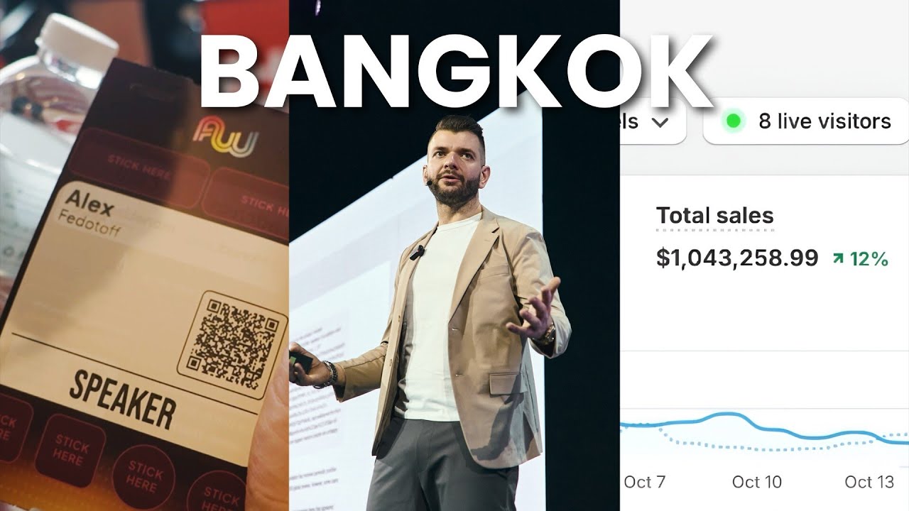 I Visited Bangkok To Expose My $1,000,000/mo E-commerce Secrets (Affiliate World Bangkok)
