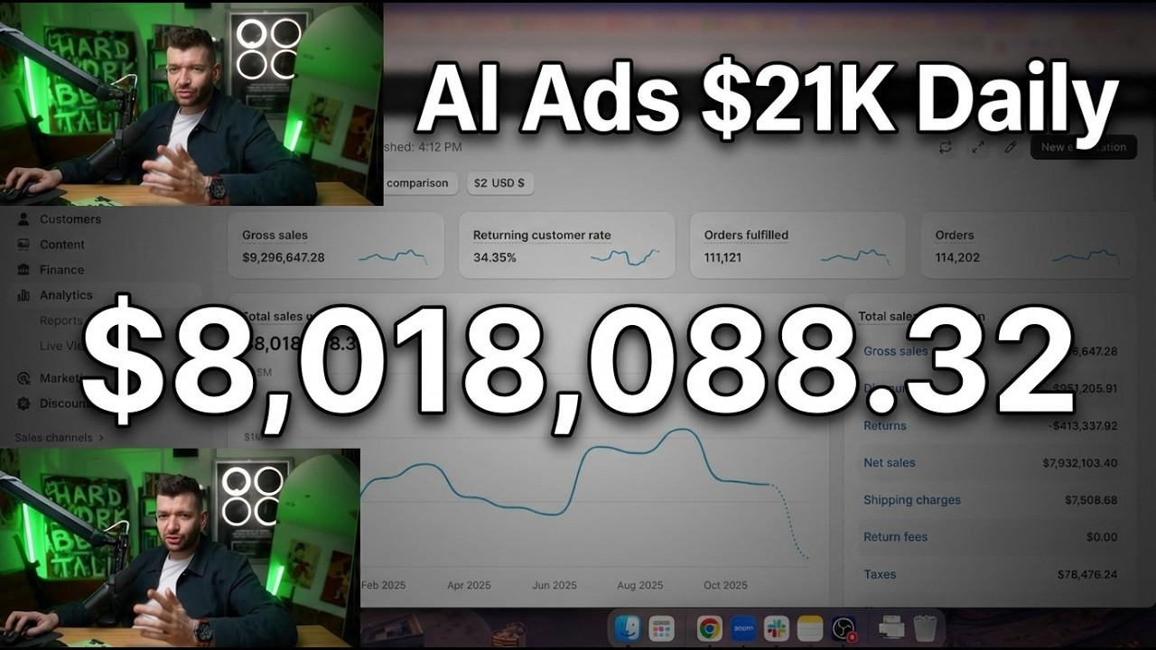 Dropshipping: Cách tạo quảng cáo AI đơn giản giúp kiếm $21.000/ngày 10 How to create simple AI UGC ads that print $21k a day (easy as f*ck)