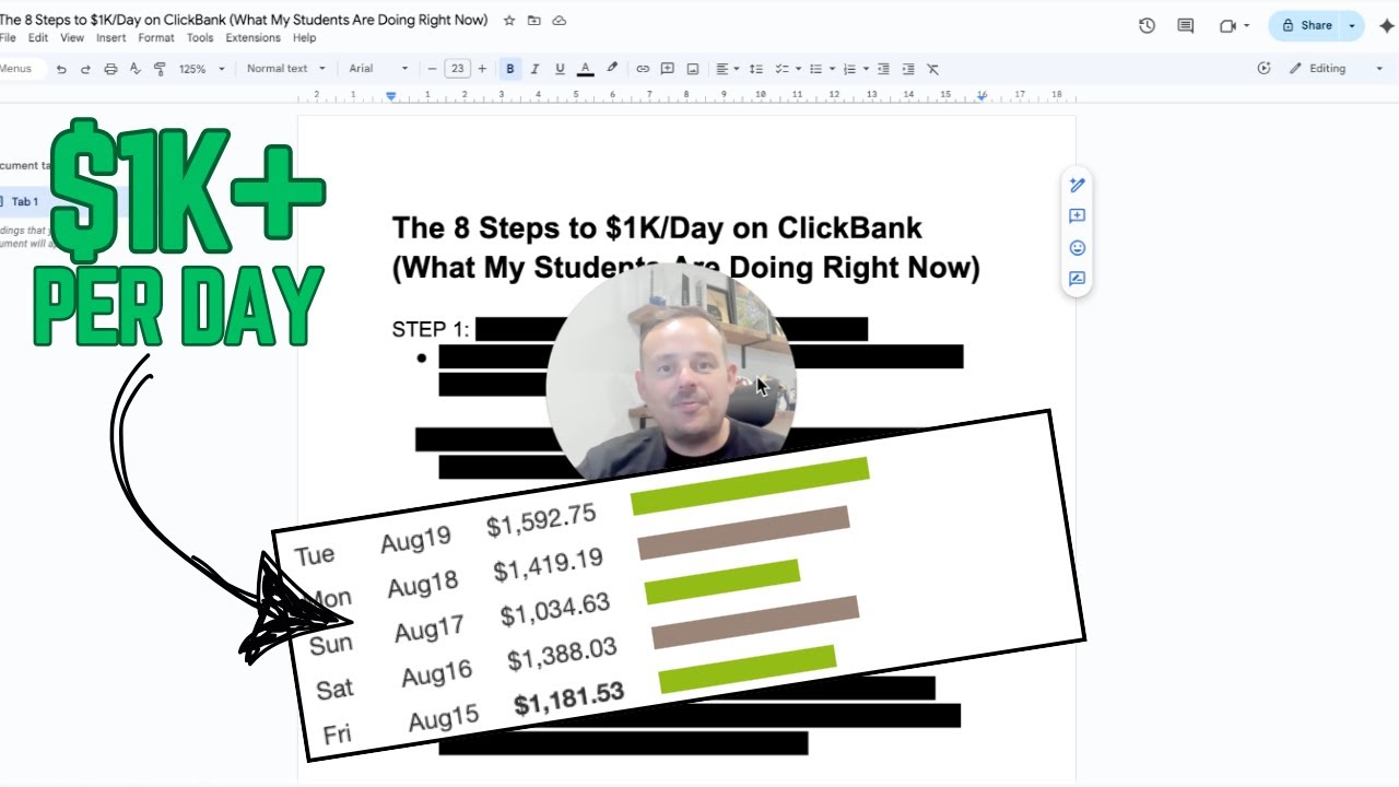 Chiến dịch ClickBank không ra đơn? Xem lại 8 bước cơ bản 14 The 8 Steps to $1K/Day on ClickBank (What My Students Are Doing Right Now)