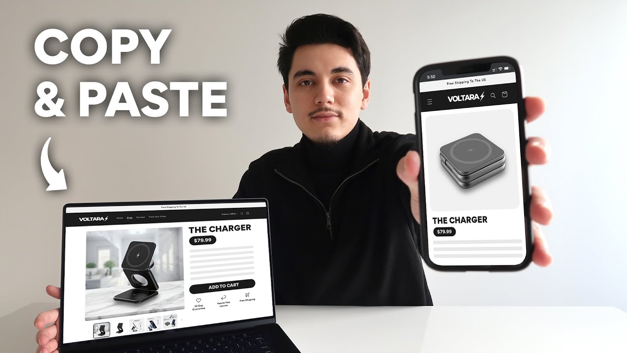 Cách tôi thiết kế website bán 1 sản phẩm bằng AI 14 how i design one product stores using AI.