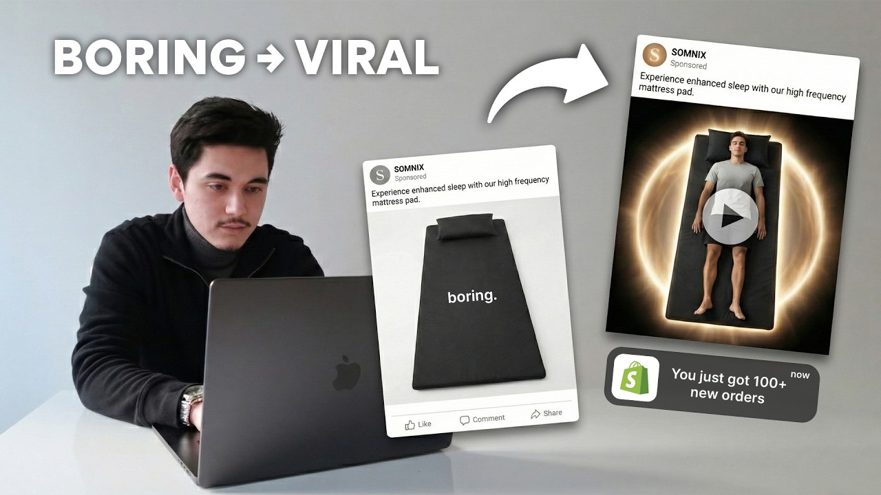 Case Study $250.000: Biến quảng cáo nhàm chán thành mẫu hiệu quả bằng AI 14 how i made $250k turning boring ads into winners. (using ai)