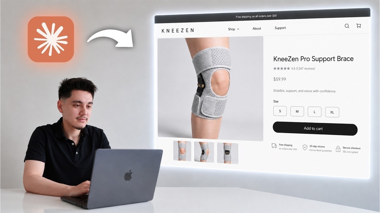 Cách tạo website bán một sản phẩm nhanh với Claude AI 4 how i spawn one product stores instantly with claude ai.