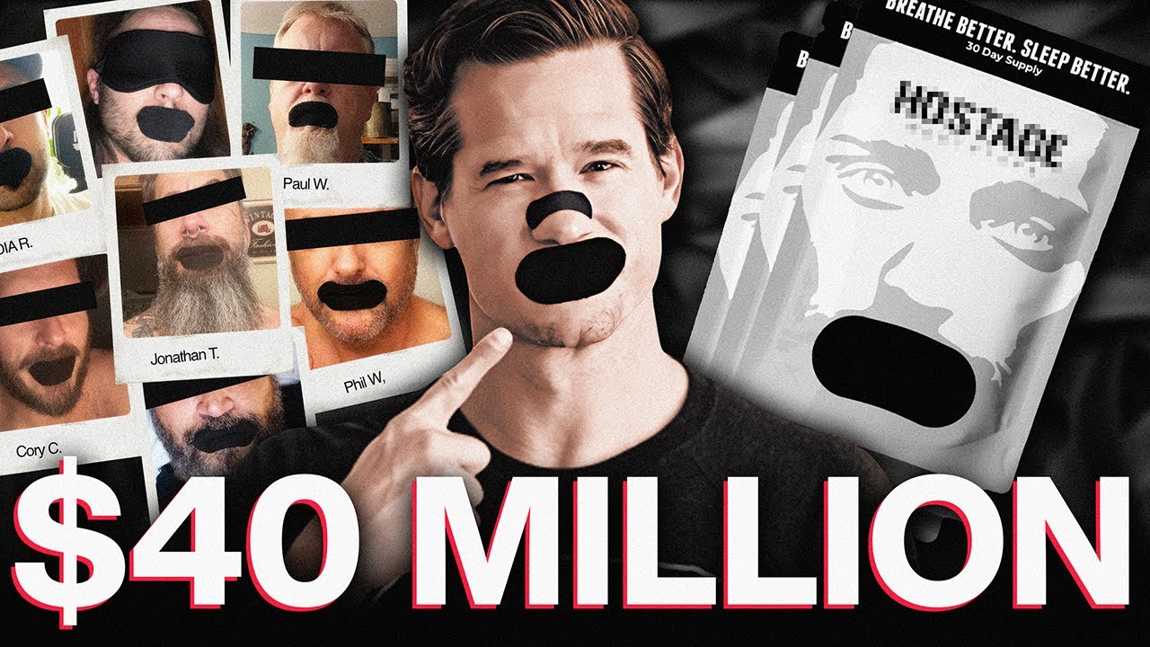 Ông này kiếm $40.000.000 bằng cách bán 'băng dán' 8 He Made $40M in 2 Years Selling Mouth Tape | Alex Neist
