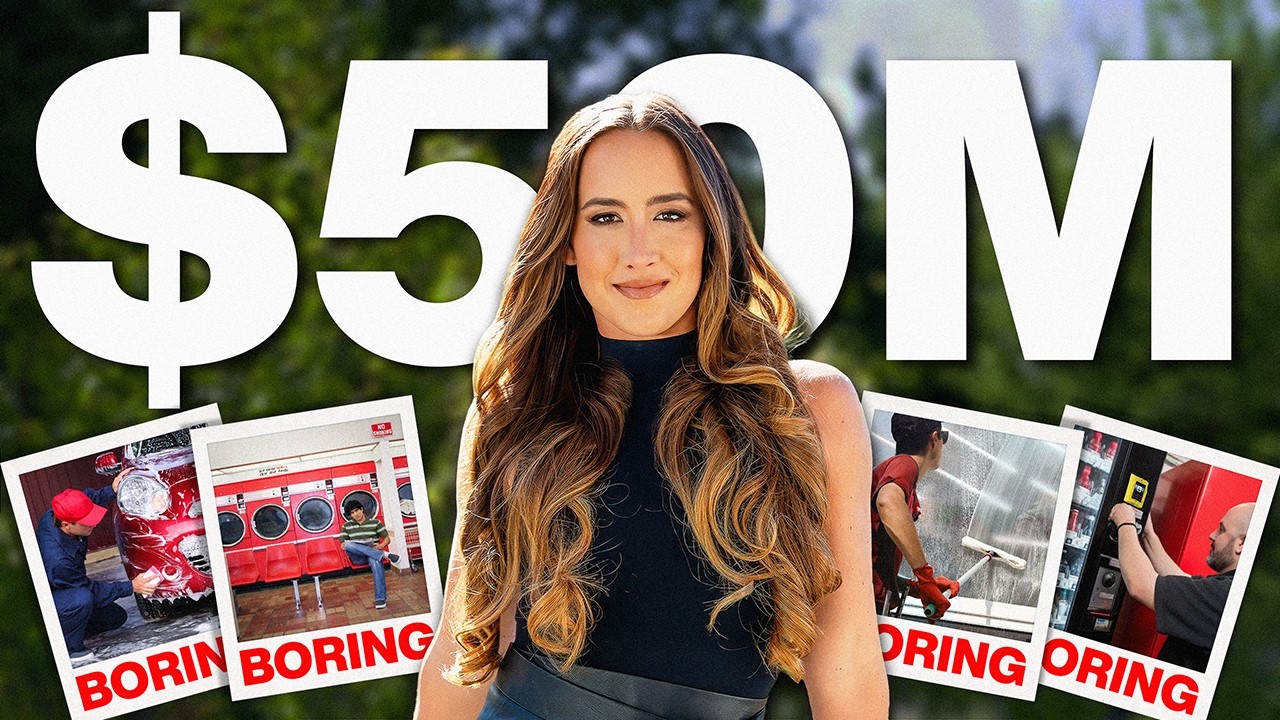 Kiếm $50 triệu bằng cách mua doanh nghiệp ít hào nhoáng 10 How She Made $50M Buying Boring Businesses | Codie Sanchez