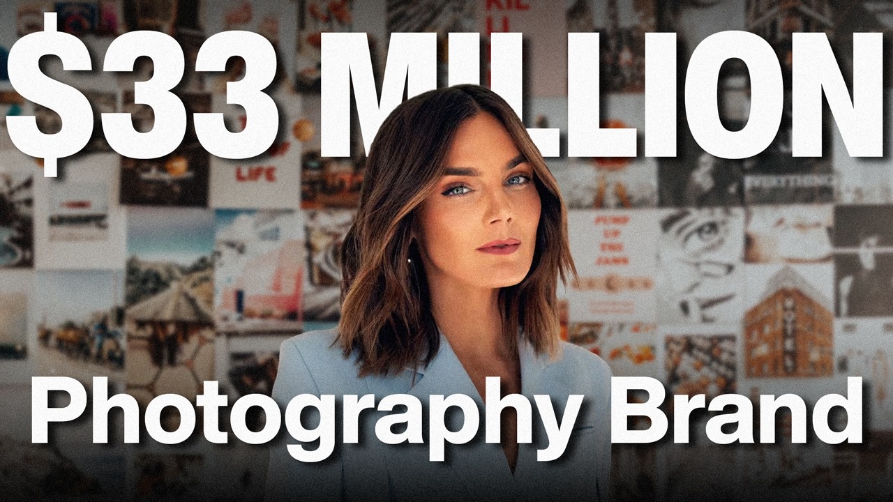 How She Built a $33M/Year Photography Startup with ZERO Ads | Tezza Barton