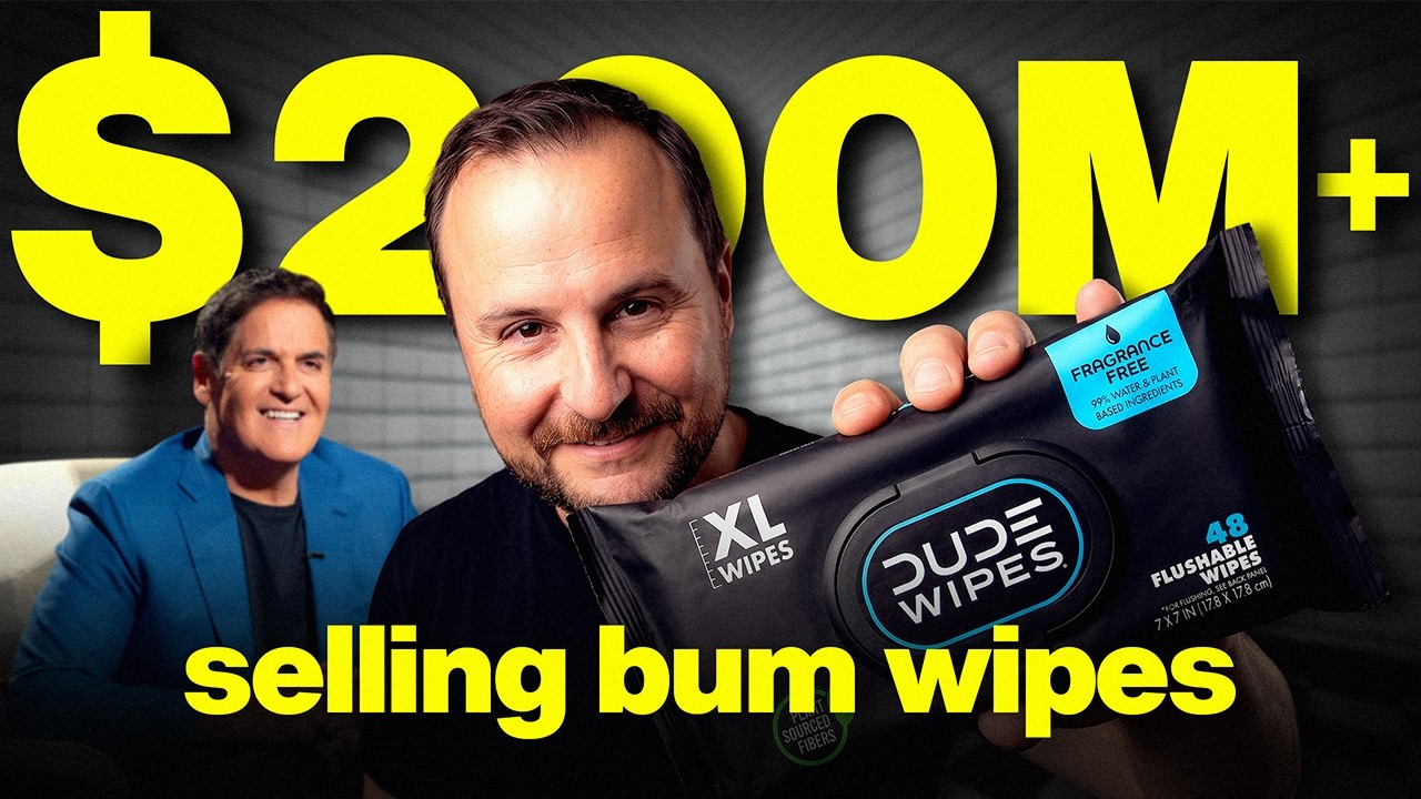 Thương vụ Shark Tank thành công nhất của Mark Cuban | DUDE Wipes hơn $200 triệu 8 Mark Cuban Calls Us His BEST Shark Tank Deal Ever ($200M+)
